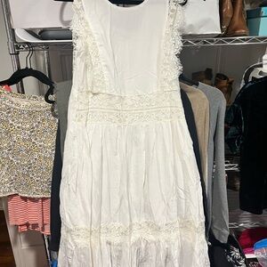 Joy Joy White Maxi Dress